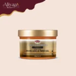 African Pride Black Castor Braid, Loc & Twist Gel 8oz